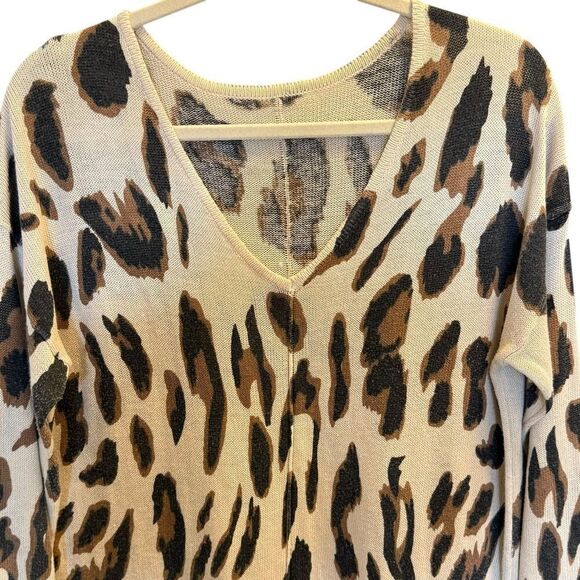 Leopard animal print tunic dress size medium - Picture 2 of 3